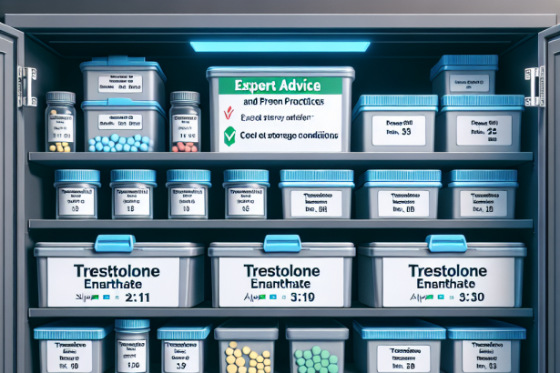 Optimale Lagerung und Haltbarkeit von Trestolone Enanthate: Expertenrat und bewährte Praktiken