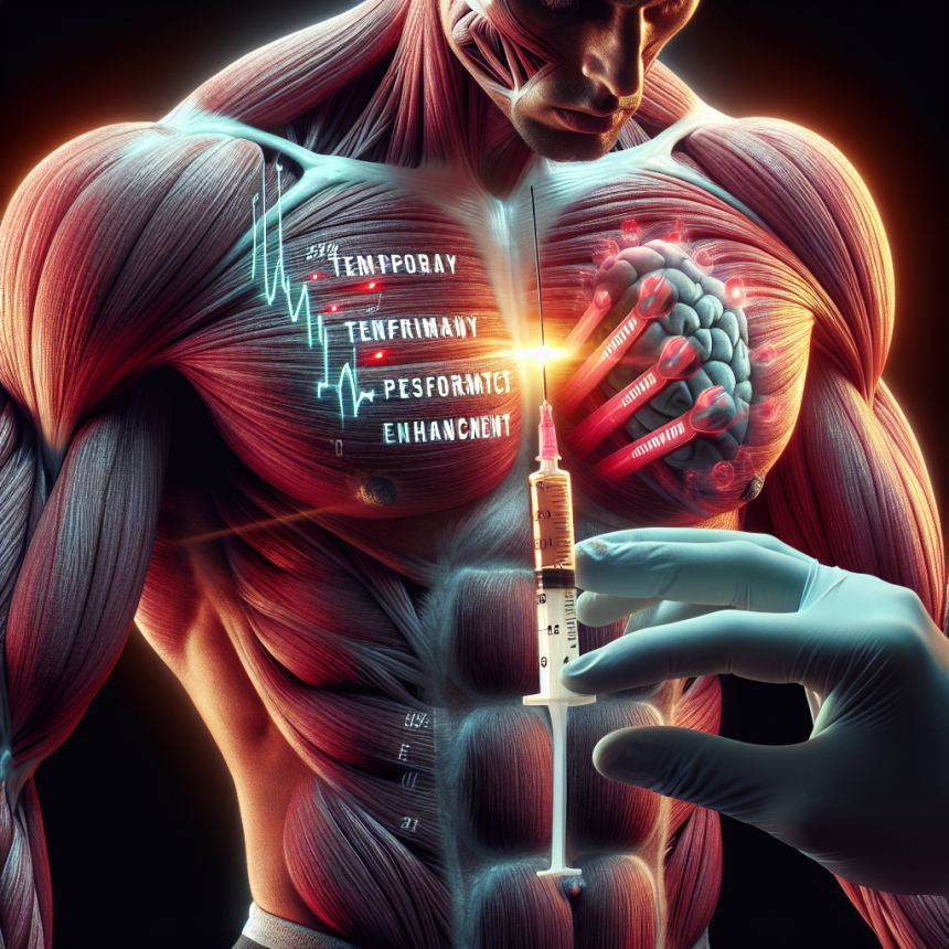 Kurzzeitige Leistungssteigerungen durch Stanozolol-Injektion