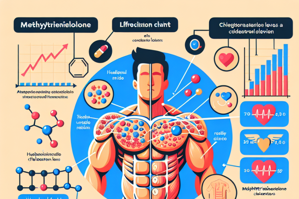 Einfluss von Methyltrenbolon auf den Cholesterinspiegel
