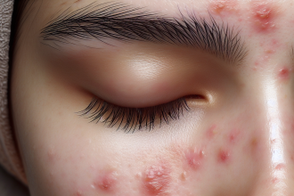 Hautbild nach einem Jahr Therapie mit Isotretinoin