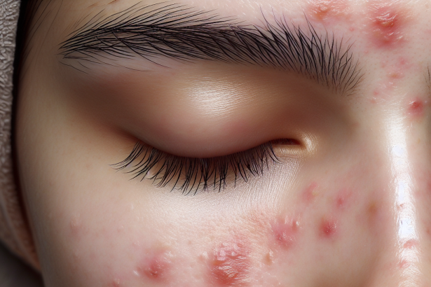 Hautbild nach einem Jahr Therapie mit Isotretinoin