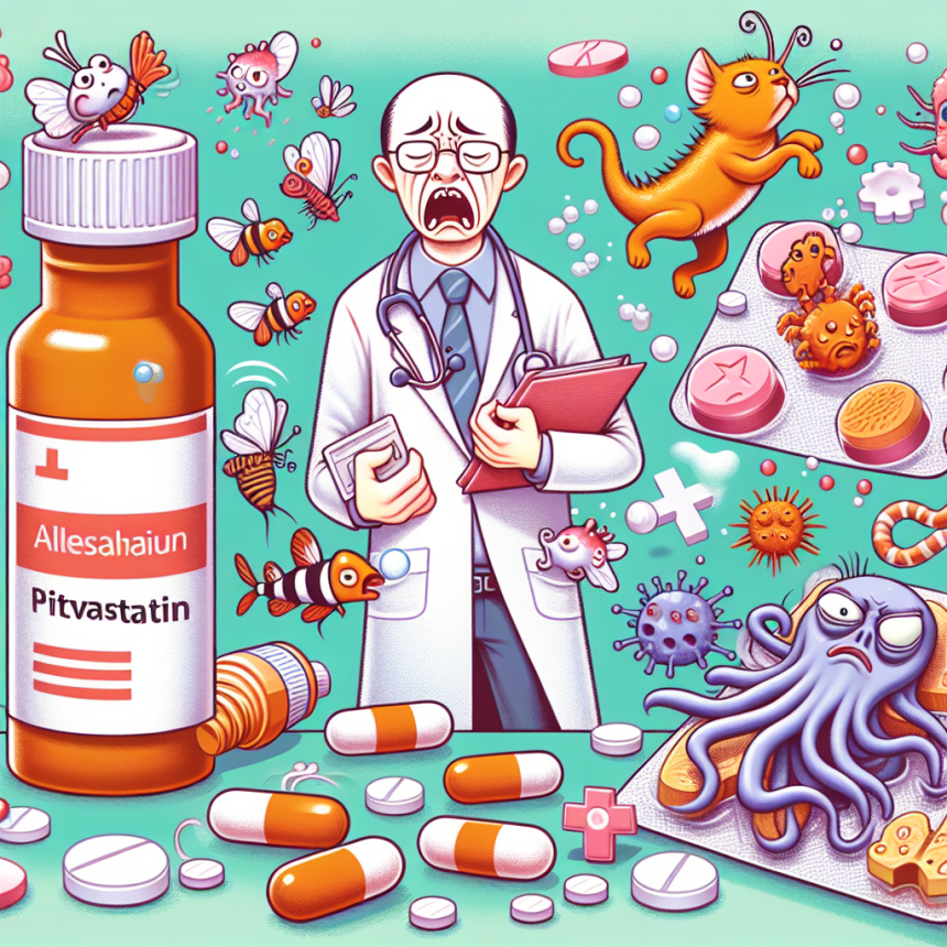 Mögliche allergische Reaktionen auf Pitavastatin calcium
