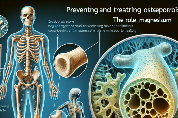 Osteoporose vorbeugen und behandeln: Wie Magnesium dabei hilft