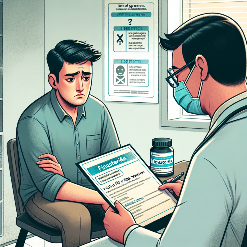 Risiko von Depressionen während der Behandlung mit Finasterid
