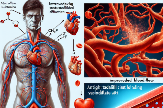 Unterstützung bei Erektionsproblemen durch Gefäßverengung mit Tadalafil citrat