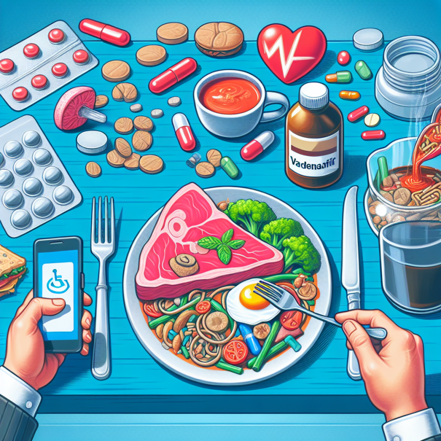 Worauf Sie nach dem Essen achten sollten: Vardenafil im Fokus