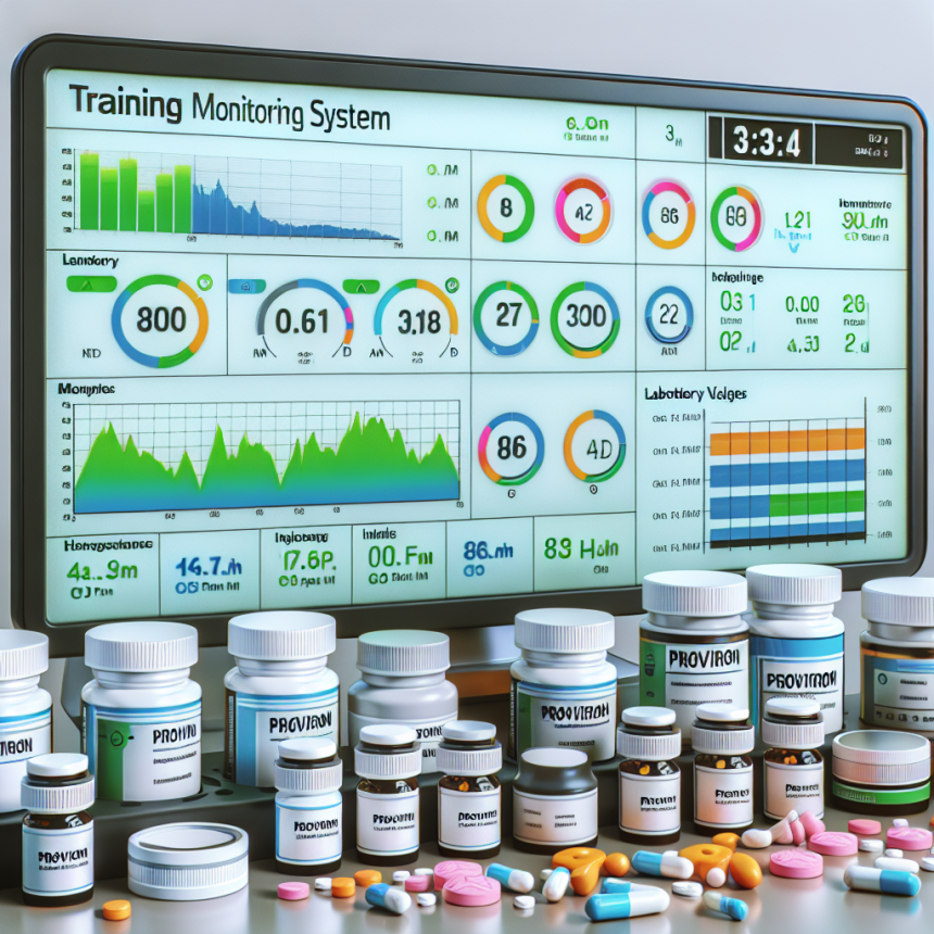 Trainingsüberwachung und Laborwerte bei Einnahme von Proviron